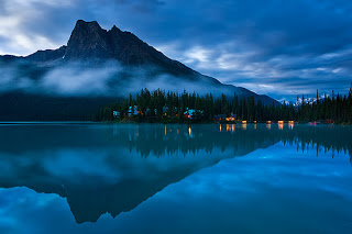 Reflection, Emerald Lake, British Columbia, Canada